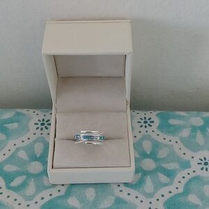 Sparkle Allure Elegant Silver Plated Ring